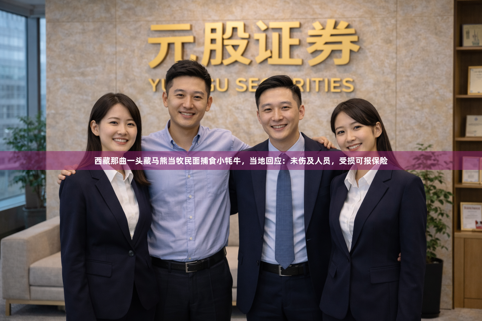 西藏那曲一头藏马熊当牧民面捕食小牦牛，当地回应：未伤及人员，受损可报保险