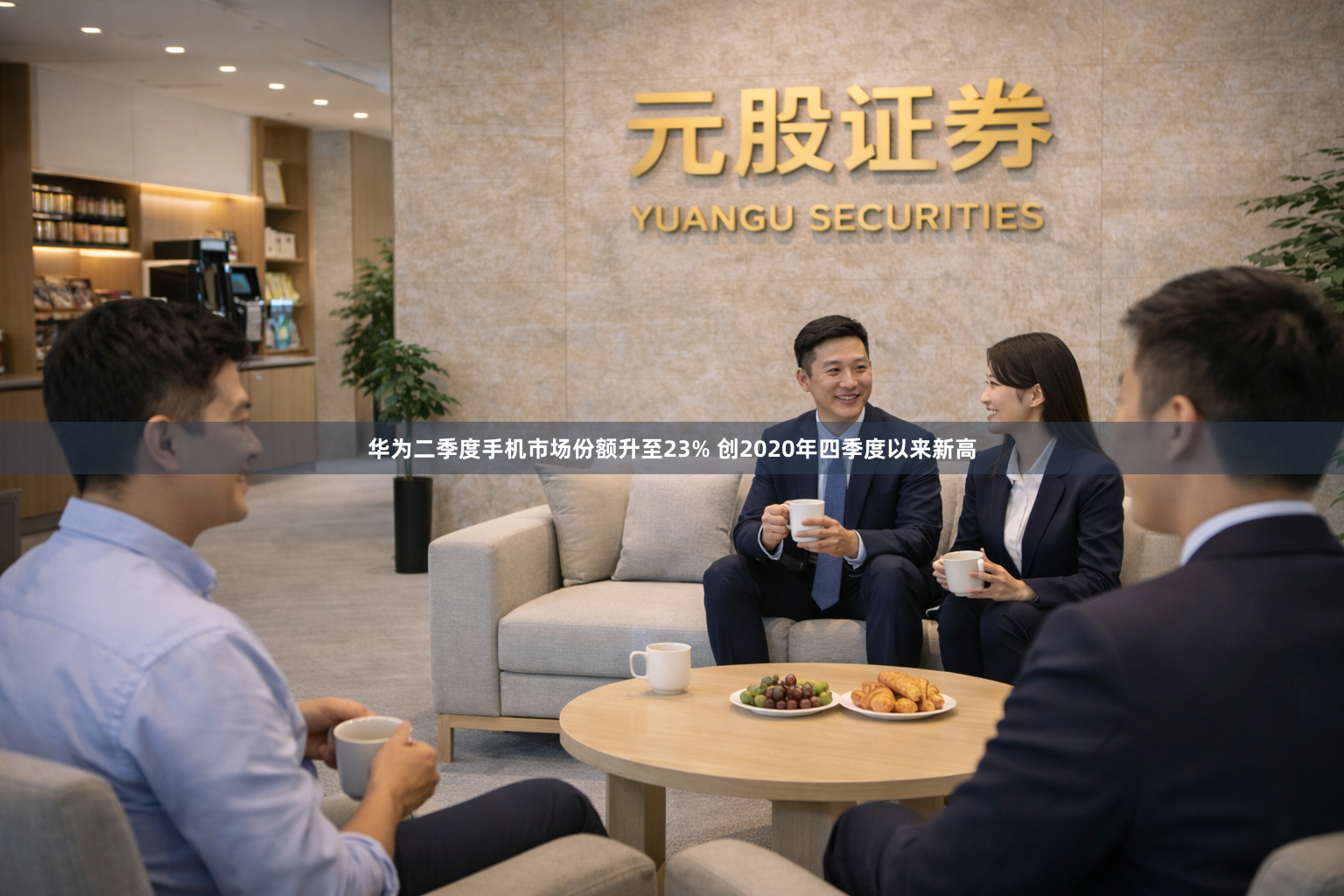 华为二季度手机市场份额升至23% 创2020年四季度以来新高