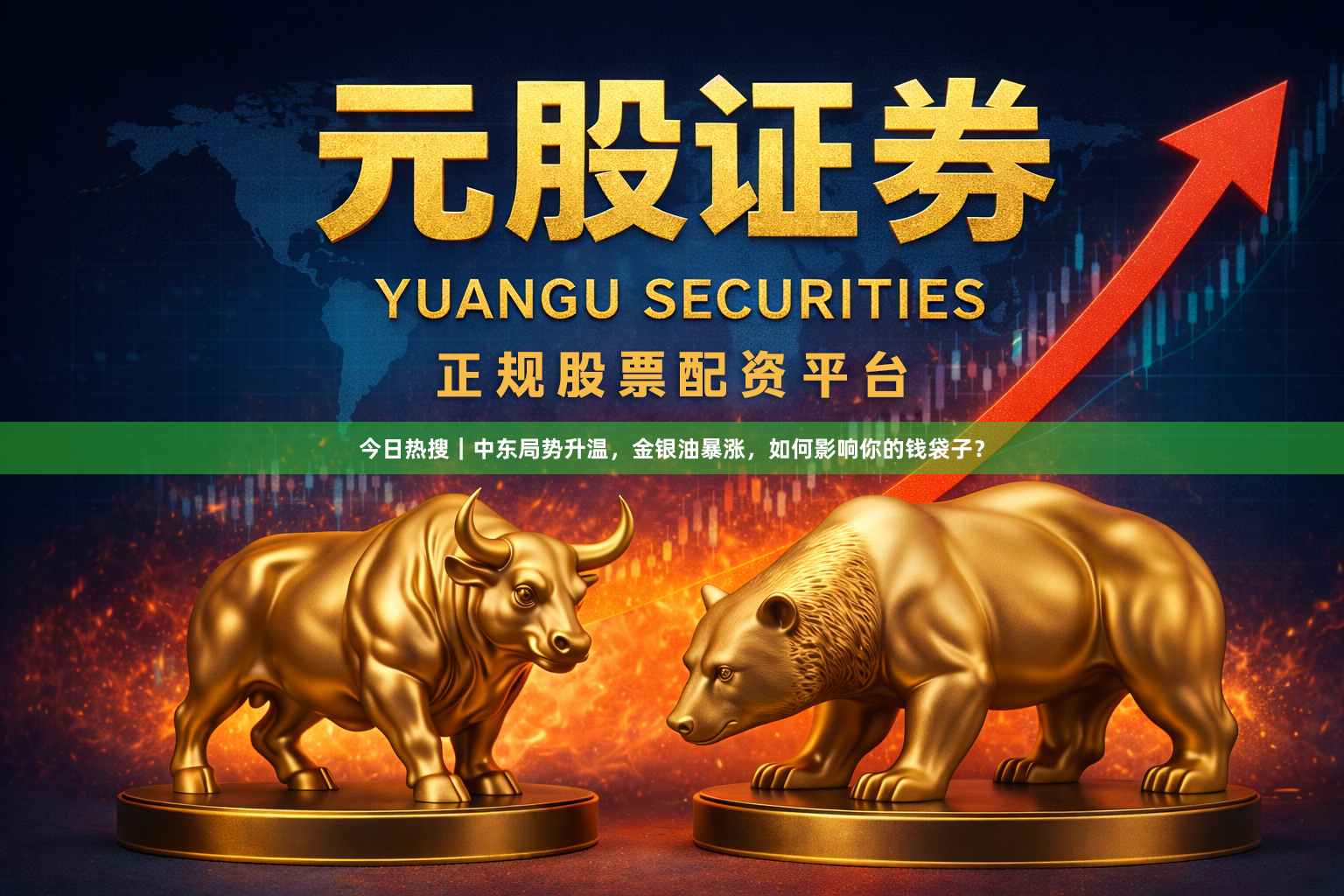今日热搜｜中东局势升温，金银油暴涨，如何影响你的钱袋子？